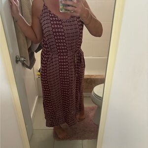 Ace & jig dress with pockets.